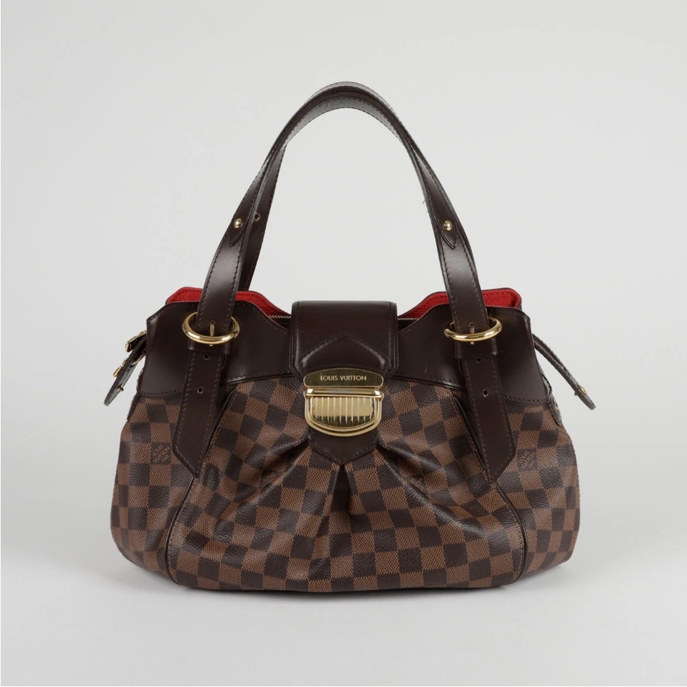 Louis Vuitton Brown Damier Sistina Handbag